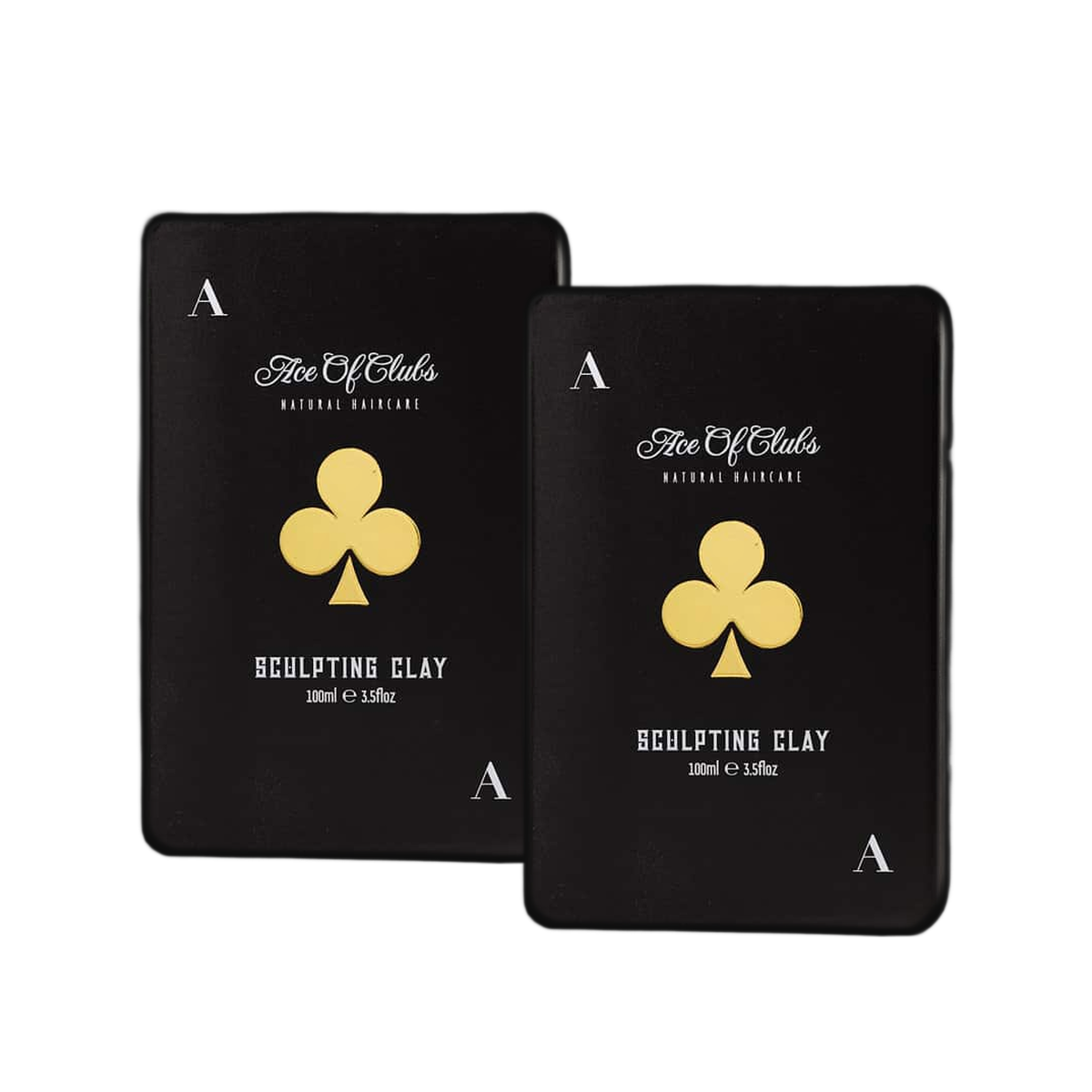 ACE Of Clubs Dubbelpack: två burkar Sculpting Clay, 2 x 100 ml