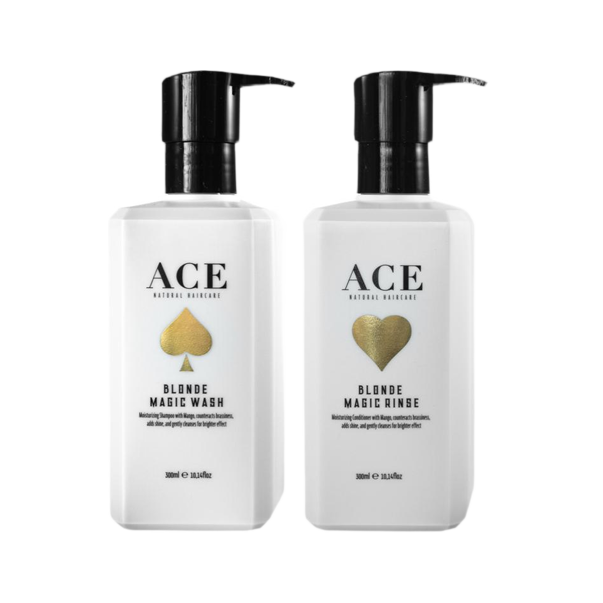 ACE Blonde Magic Duo: silverschampo och balsam, 2 x 300 ml